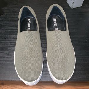 Opening Ceremony Platform Sneakers (Olive)